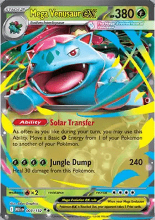 Mega Bisaflor ex MEG-003 Double Rare Deutsch
