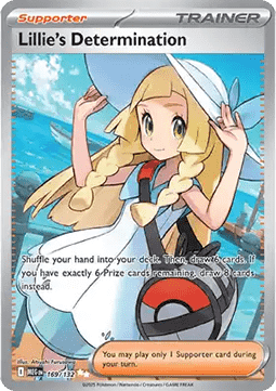 Lillie's Determination MEG-169 Ultra Rare Englisch