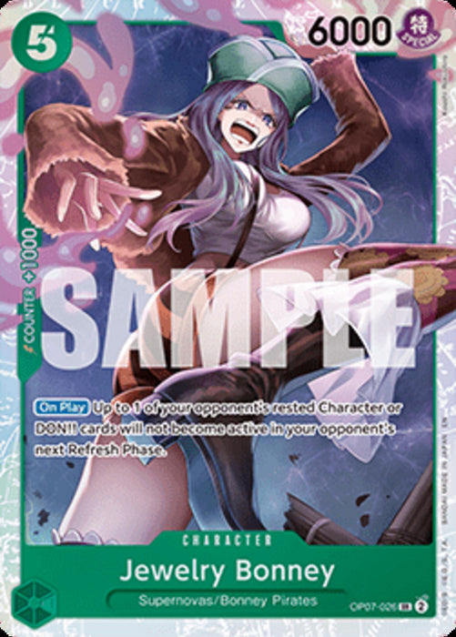Jewelry Bonney (OP07-026) PRB02 Super Rare Englisch