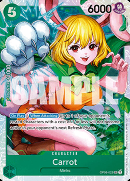 Carrot (OP08-023) (V.1) PRB02 Super Rare Englisch