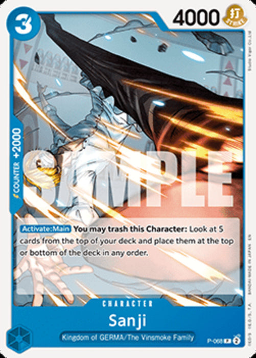 Sanji (P-068) (V.1) PRB02 Promo Englisch