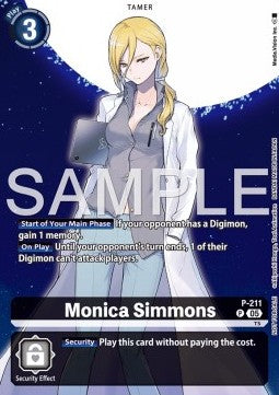 Monica Simmons (P-211) P Promo Englisch