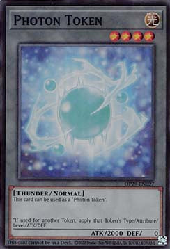 Photon Token OP29-EN027 Super Rare Englisch