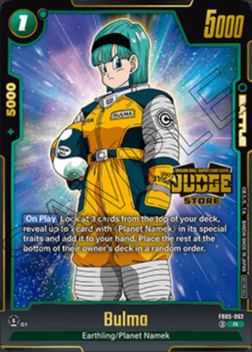 Bulma (FB05-062) (V.2) JPFW Rare Englisch