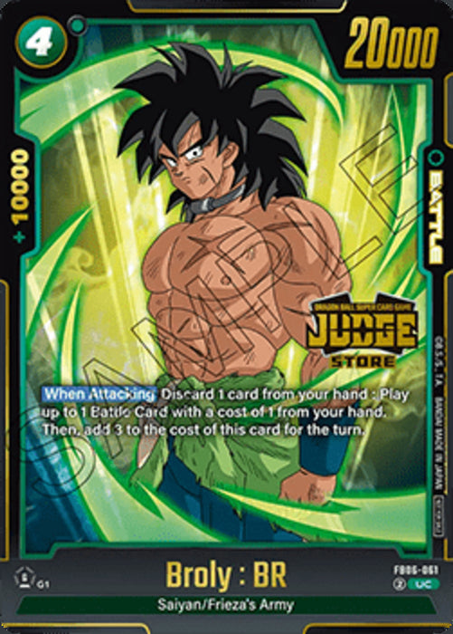 Broly : BR (FB06-061) (V.2) JPFW Rare Englisch
