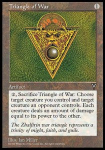 Triangle of War VIS- Rare Englisch