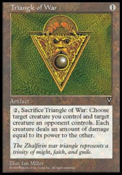 Triangle of War VIS- Rare Englisch