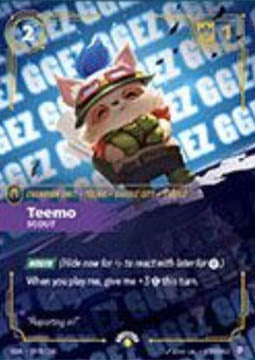 Teemo, Scout (V.2) OGNX-197b Showcase Englisch
