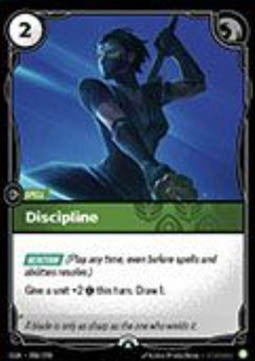 Discipline OGNX-058 Uncommon Englisch