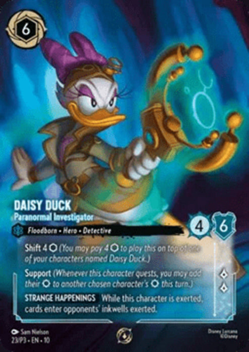 Daisy Duck - Paranormale Ermittlerin PR3-23 Promo Deutsch