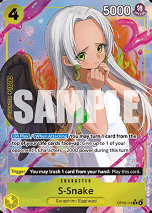 S-Snake (OP13-114) (V.2) OP13 Alternate Art Englisch
