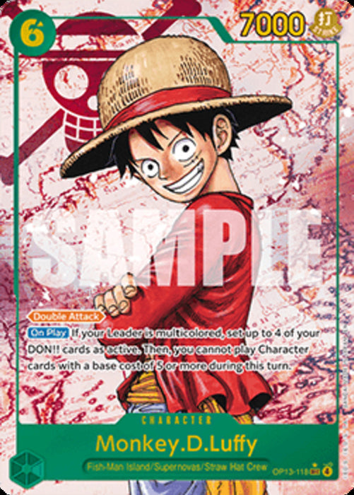 Monkey.D.Luffy (OP13-118) (V.2) OP13 Alternate Art Englisch