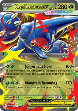 Mega Skaraborn ex PFL-004 Double Rare Deutsch