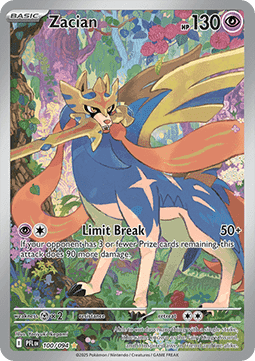 Zacian PFL-100 Illustration Rare Deutsch