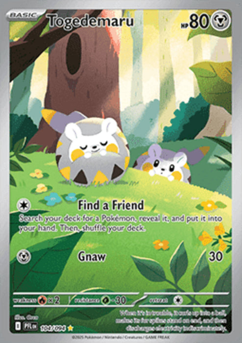 Togedemaru PFL-104 Illustration Rare Deutsch