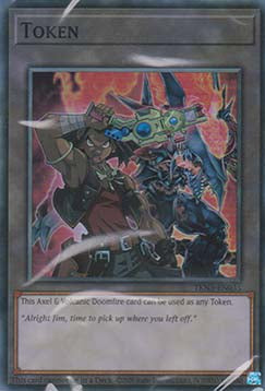 Token (Axel and Volcanic Doomfire) TKN5-EN033 Super Rare Englisch