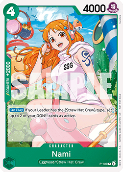 Nami (P-102) (V.1) P Promo Englisch