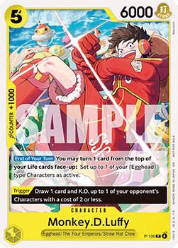 Monkey.D.Luffy (P-106) (V.1) P Promo Englisch
