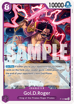 Gol.D.Roger (P-107) (V.1) P Promo Englisch