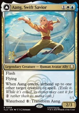 Aang, flinker Retter // Aang und La, Zorn des Ozeans PTLA-204 Rare Deutsch