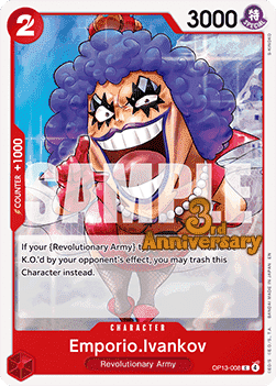Emporio.Ivankov (OP13-008) OP13P Common Englisch