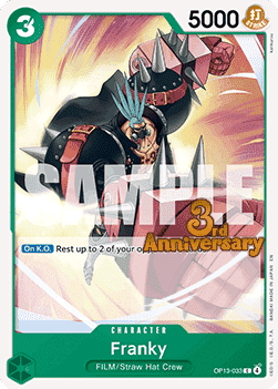 Franky (OP13-033) OP13P Common Englisch
