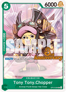 Tony Tony.Chopper (OP13-030) OP13P Uncommon Englisch