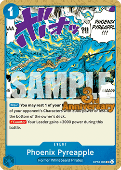 Phoenix Pyreapple (OP13-058) OP13P Uncommon Englisch