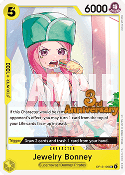 Jewelry Bonney (OP13-109) OP13P Uncommon Englisch