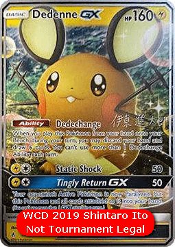 Dedenne GX WCD19-UNB 057 World Championship Deck Englisch