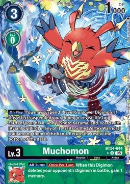 Muchomon (BT24-044) (V.1) BT-24P Alternative Art Englisch