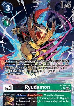 Ryudamon (BT24-054) (V.1) BT-24P Alternative Art Englisch