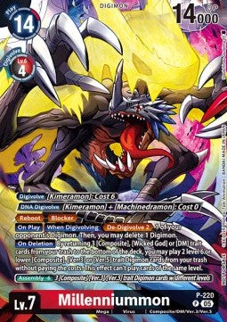 Millenniummon (P-220) P Promo Englisch