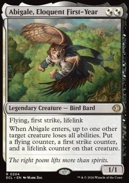 Abigale, Eloquent First-Year ECL-204 Rare Englisch