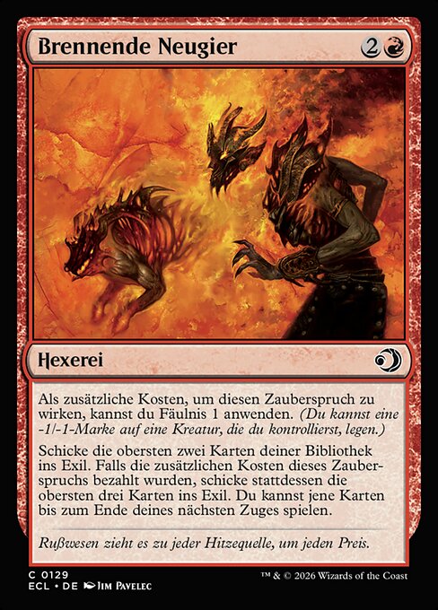 Magic: Burning Curiosity