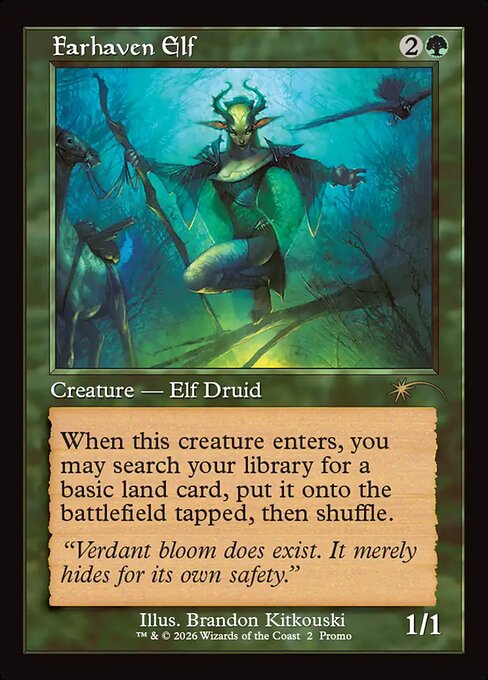 Farhaven Elf DCI-2 Rare Englisch