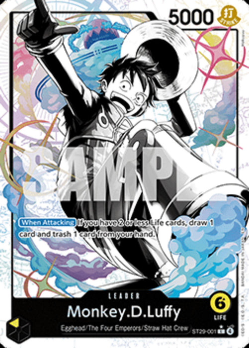 Monkey.D.Luffy (ST29-001) (V.2) ST29 Alternate Art Englisch