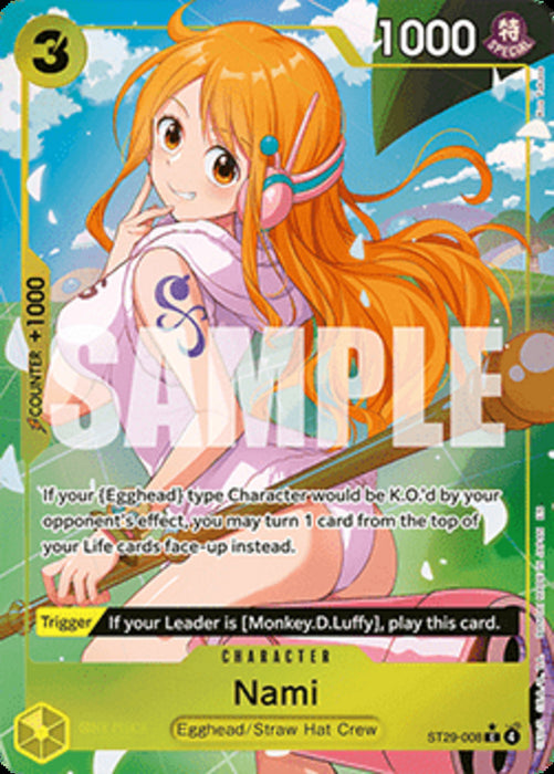 Nami (ST29-008) (V.2) ST29 Alternate Art Englisch