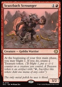 Scuzzback Scrounger ECL-153 Rare Englisch