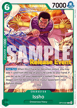 Issho (OP14-021) OP14P Common Englisch