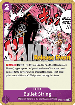Bullet String (OP14-078) OP14P Common Englisch