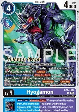 Hyogamon (BT24-026) BT-24P Alternative Art Englisch