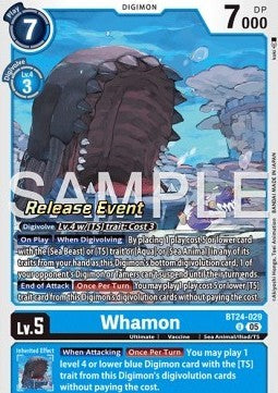 Whamon (BT24-029) BT-24P Alternative Art Englisch