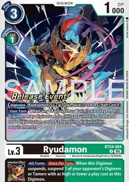 Ryudamon (BT24-054) (V.2) BT-24P Alternative Art Englisch