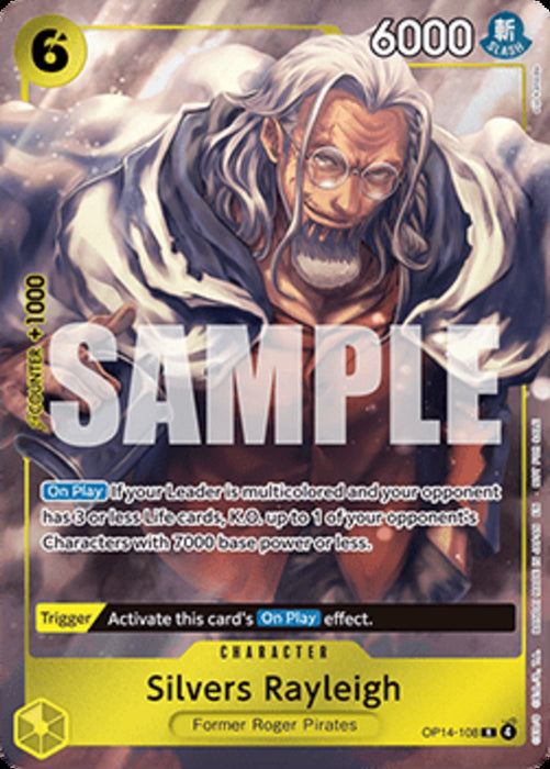 Silvers Rayleigh (OP14-108) (V.1) UP Rare Englisch