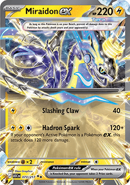 Miraidon ex ASC-073 Double Rare Englisch