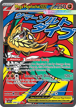 Mega Hawlucha ex ASC-268 Ultra Rare Englisch