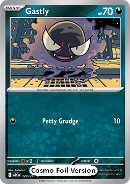 Gastly xASC-123 Promo Englisch