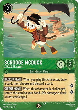 Dagobert Duck - S.H.U.S.H.-Agent PR3-36 Promo Deutsch