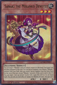 Sanaki the Mikanko Devotee MZMU-EN017 Ultra Rare Englisch